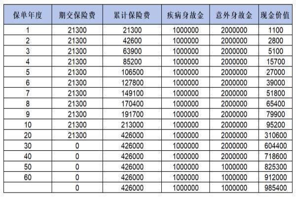 平安颐享世家23终身寿险