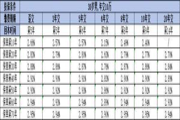 海保人寿鑫玺越终身寿险利率